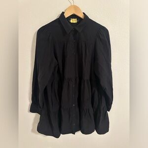 Zara Long Sleeve Mini Dress